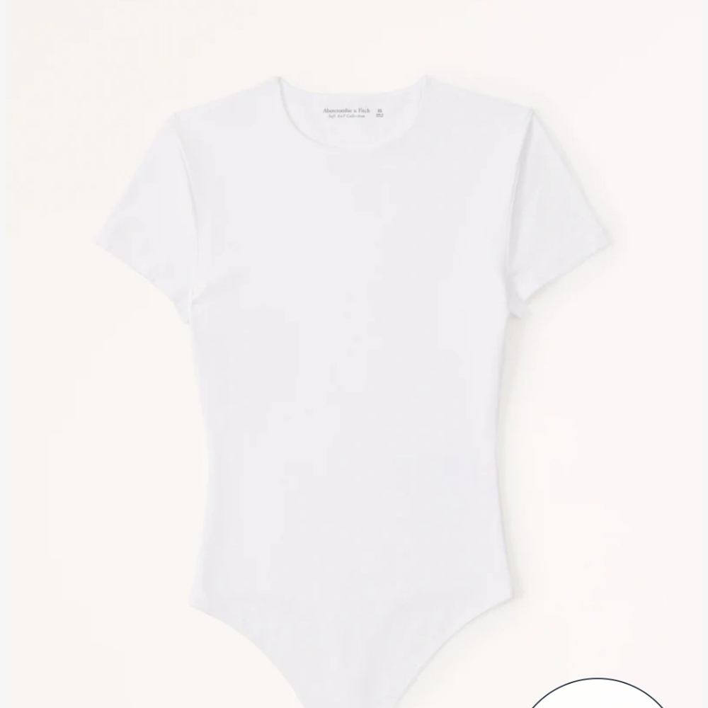 Abercrombie Short Sleeve Cotton Bodysuit